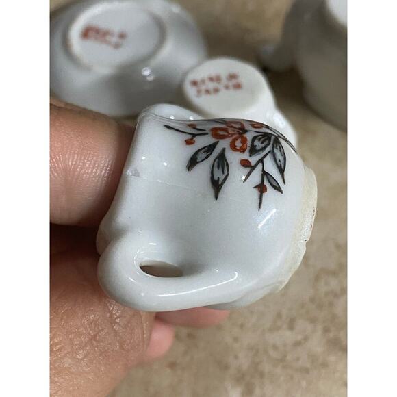 Glass mini kids tea set made in japan fair conditions - Picture 6 of 10